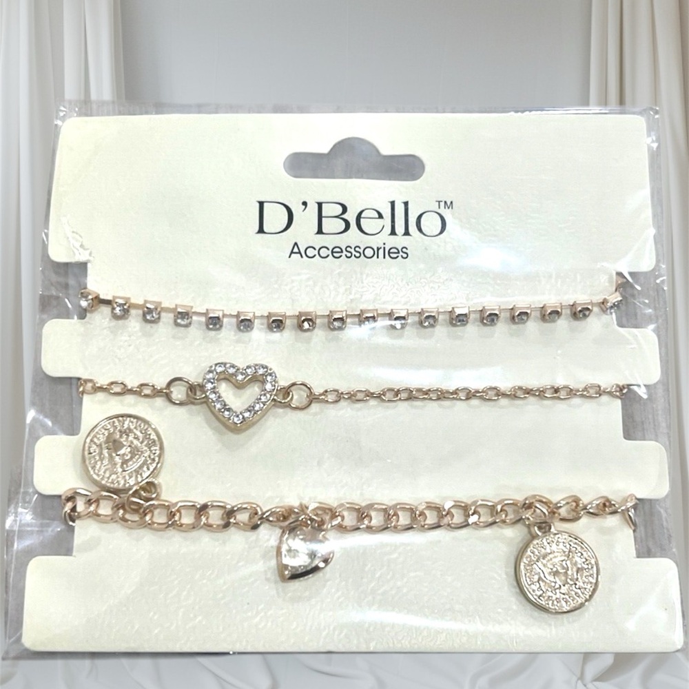 3 PIECE BOHO GLAM BRACELET SET